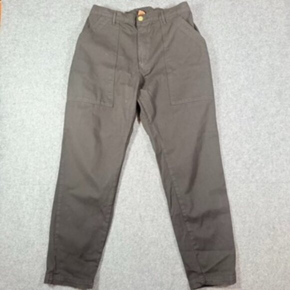 Big Bud Press Womens Slim Straight Pencil Pants Made in USA Black Large Comfy